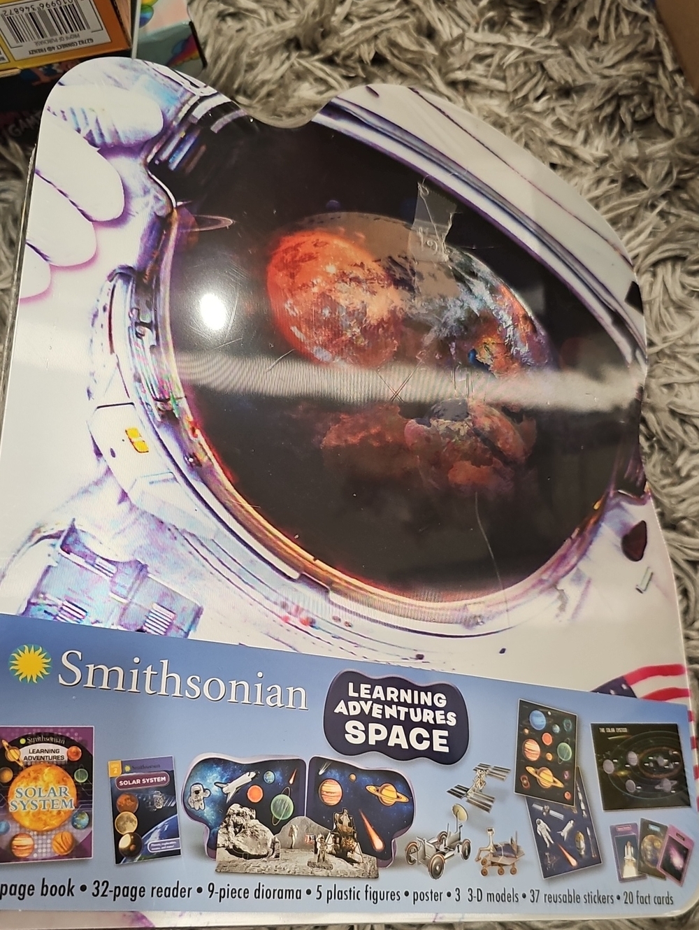 Smithsonian Learning Adventures Space Playset - White/Blue